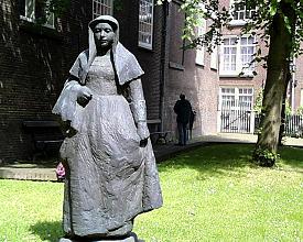 Pomnik
beginki w Holandii
