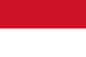 Flaga Indonezji — odwrcona Polska