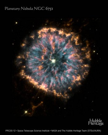 Mgawica planetarna NGC6751